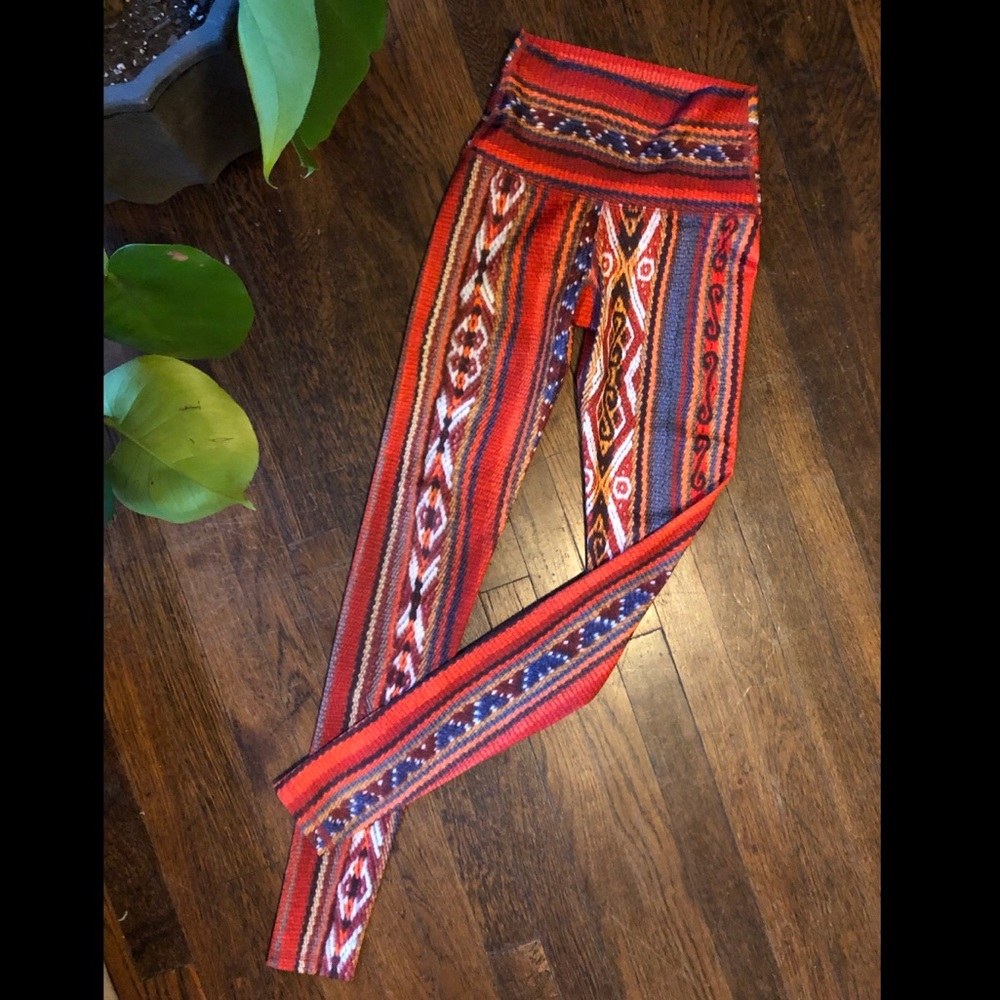 XS Mika High Waisted Kaya Leggings Andes